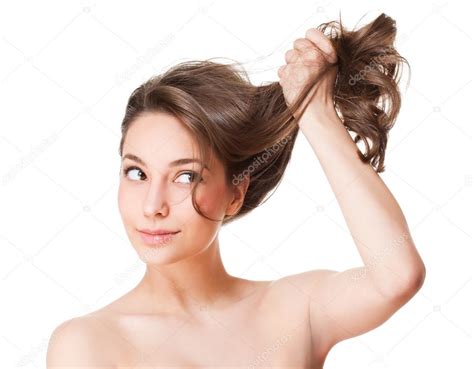 Strong Healthy Hair — Stock Photo © Envivo 66355351