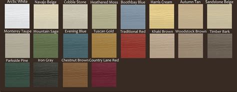 Hardie James Siding Colors Board And Batten Siding Blog