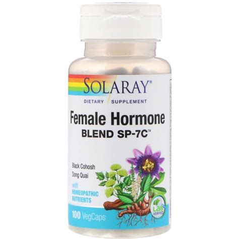 Solaray Female Hormone Blend Sp 7c Hercules Supplements Egypt