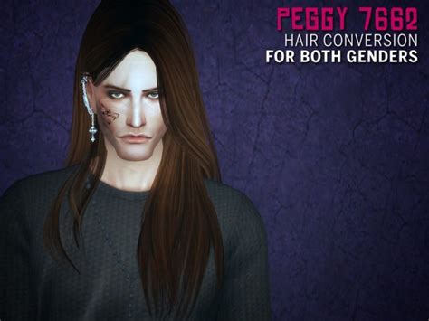 The Path Of Nevermore Chained Earrings And Peggy 7662 Hair Retextured