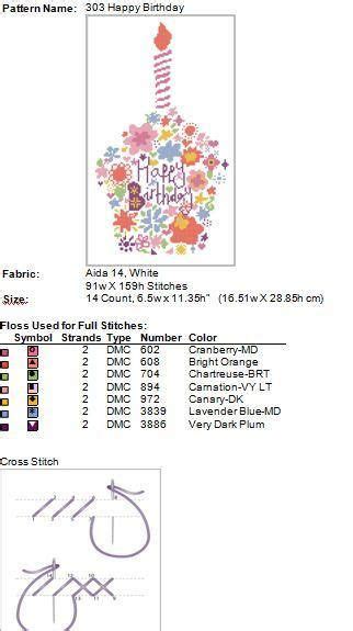 These patterns are all free to use, just click the image and you'll be redirected to where the pattern is. BOGO FREE! Cupcake of flowers Happy Birthday card cross ...