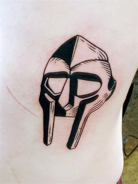 There Are Plenty Of Mf Doom Tattoos Out There But This Is Mine R