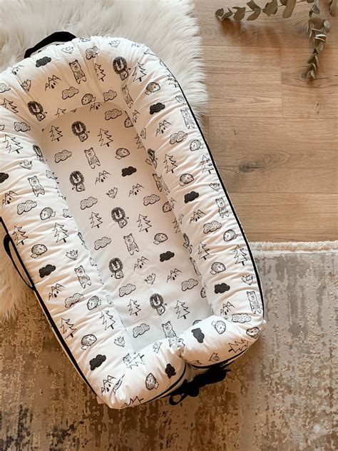 Cover Deluxe Removable Pad Toddler Nest Co Sleeper Etsy