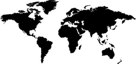 Map Of The World Svg Files For Cricut The World Svg Pdf Etsy