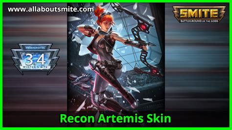 Smite Recon Artemis Skin Spotlight Allaboutsmite Youtube