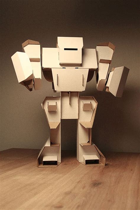 Diy Cardboard Robot Toys