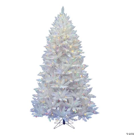 Vickerman 65 Sparkle White Spruce Christmas Tree With Multi Colored