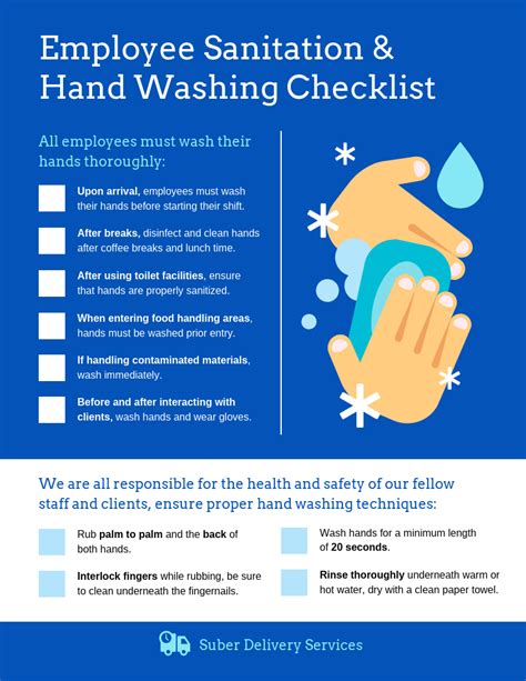 20 Checklist Infographics For Workplace Safety Health And More Avasta