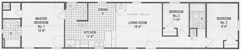 Single Wide Mobile Home Floor Plans Floorplans Click