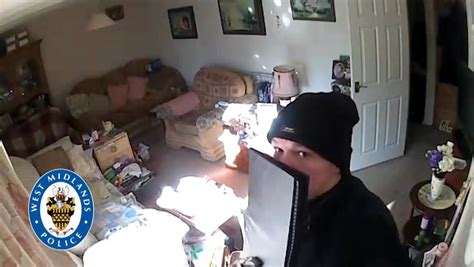 Bungling Burglars Caught On Cctv Ransacking Elderly Woman S Home Tried To Steal Cameras But