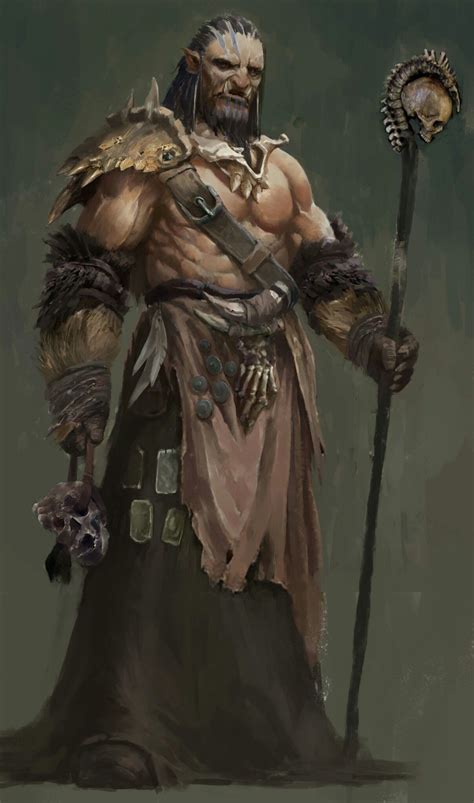 Pin By The Collector On Fantasy Orcs And Half Orcs Dungeons And