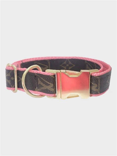 Pink Louis Vuitton Cat Collarbone