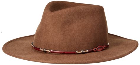 Stetson Mens Wildwood Acorn Crushable Wool Felt Hat Acorn X Large Buy