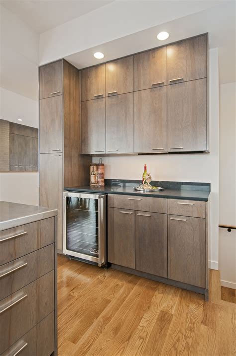 A delivery date will be given at the checkout and delivered to the majority of the uk the next working day. Kitchen, Full Overlay, Birch stained custom gray | Stained ...