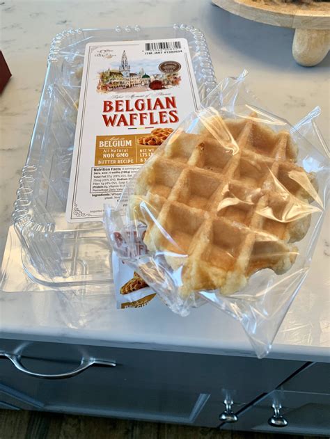 These Waffles Are Amazing 8 Pack Le Chic Patissier Belgian Waffles