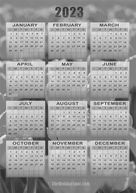 Printable Calendars For New Year 2023 New Year 2023 Calendar