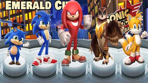 Sonic Forces Speed Battle All Movie Characters Challenger Knuckles