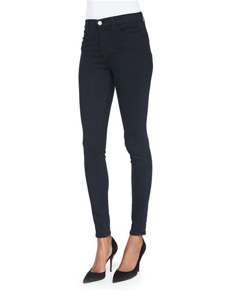 J Brand Maria High Rise Skinny Jeans Bluebird Neiman Marcus