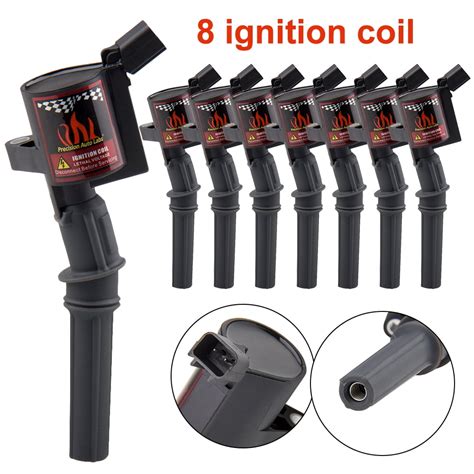 High End Contemporary Fashion Ignition Coils 8 Pack For Ford F150 F250