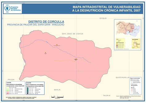 Mapa Vulnerabilidad Dnc Corculla Paucar Del Sara Sara Ayacucho By