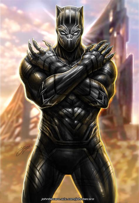 Black Panther By Johnbecaro On Deviantart