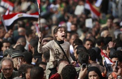 egypt s revolution 18 days in tahrir square bbc news