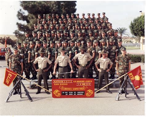 Mcrd San Diego Platoon 3073 India Co 1990