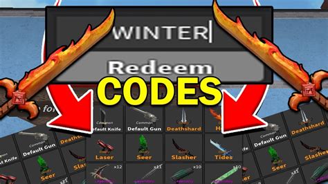 Codes are mostly always given away at nikilis's twitter page. THE *GODLY* NEW MURDER MYSTERY 2 WINTER CODES 2018 *RARE ...