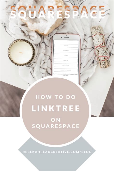 What makes a good link page? How to do Linktree on Squarespace | rebekahreadcreative.com