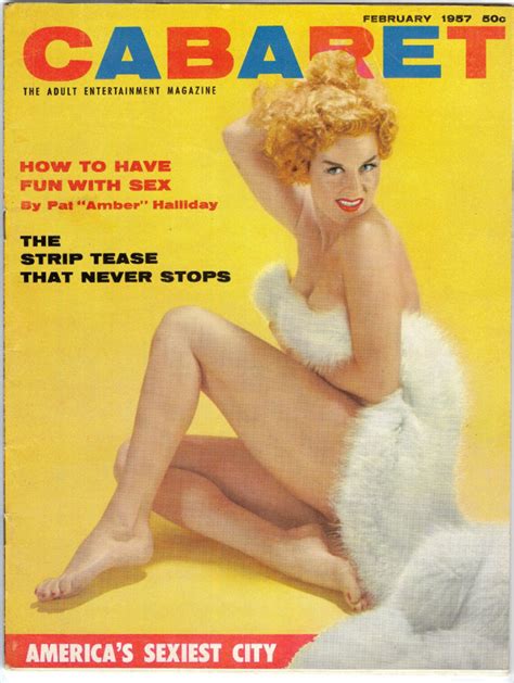 Vintage Cabaret Magazine Burlesque Risque Strip Tease Etsy