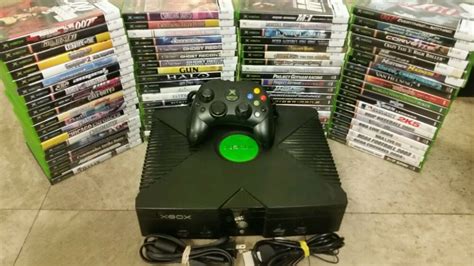 Microsoft Xbox Original Edition Black Console Game System