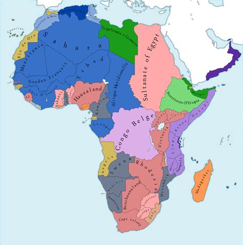 Oc Alternate Colonization Of Africa Imaginarymaps