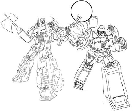 Of course though, megatron's weakened state and this whole situation comes down to megatron trying to convert optimus, but only ends up. Optimus Prime Coloring Pages Printable at GetDrawings ...