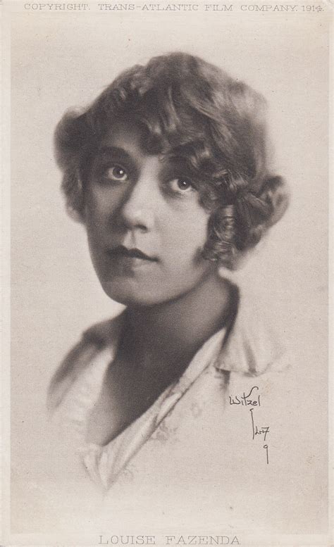 Louise Fazenda British Postcard By Trans Atlantic Film Com Flickr