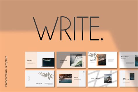 Template for 10 seconds and 10 minutes countdown. Write Keynote ~ Presentation Templates ~ Creative Market