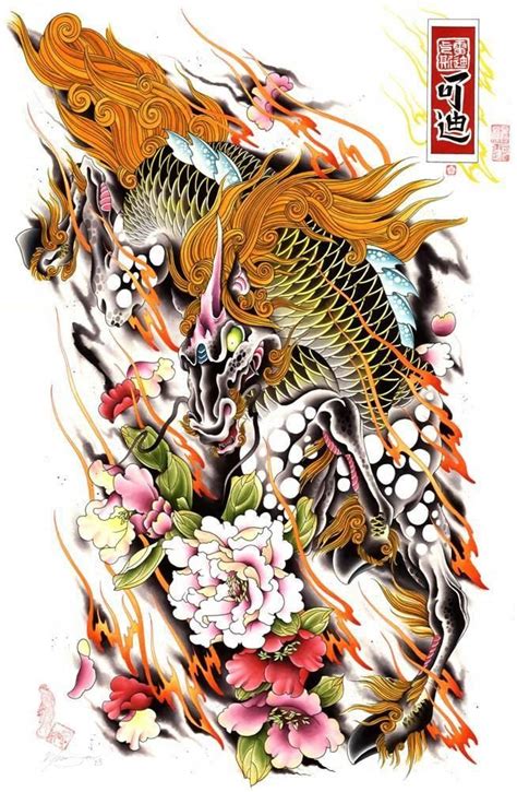 Năm cũ đã qua, năm mới đã đến ,tất cả những may mắn sẽ đến với chúng ta. japanese element tattoos #Japanesetattoos | Hình xăm, Hình ...