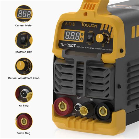 Weldpro Digital TIG 200GD AC DC 200 Tig Stick Welder With Pulse CK