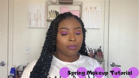 Spring Makeup Tutorial Quarantine And Chill YouTube