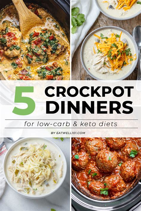 Low Carb Crock Pot Dinner Recipes 5 Low Carb Crockpot Dump Dinners
