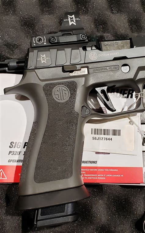 Sig 320 X5 Max Gray 9mm 4mags 320x5 9 Maxm Nib Ellis County Firearms