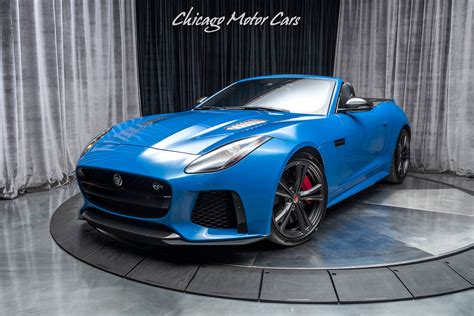 48 Jaguar F Type Svr Blue For Sale Best Interior Car