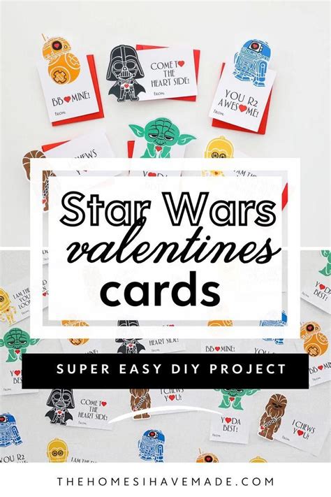 Easy Star Wars Valentines You Can Make With A Cricut Video Video