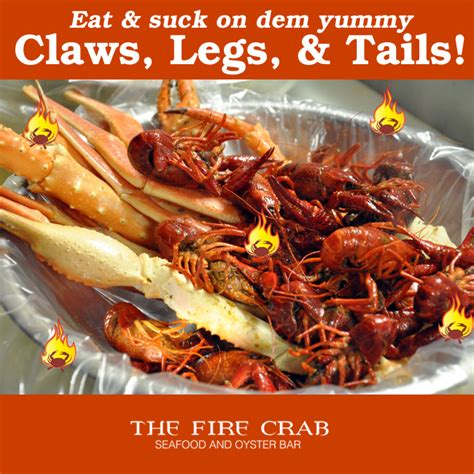 Eat And Suck On Dem Claws Legs And Tails The Fire Crab
