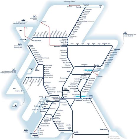 Ankläger Leicht Plakat Scotrail Route Map Revision Logisch Papier