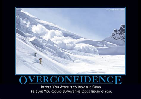 Overconfidence Despair Inc