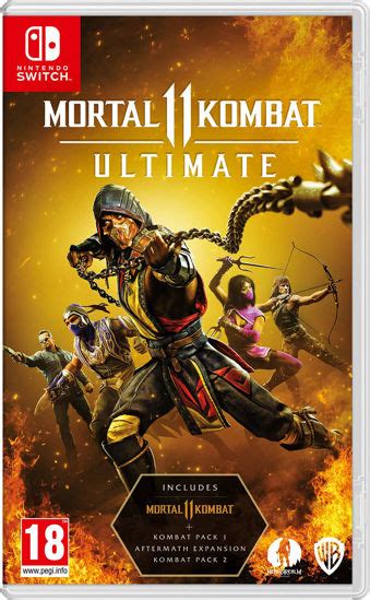 Zorros Nintendo Switch Mortal Kombat 11 Ultimate Edition Includes