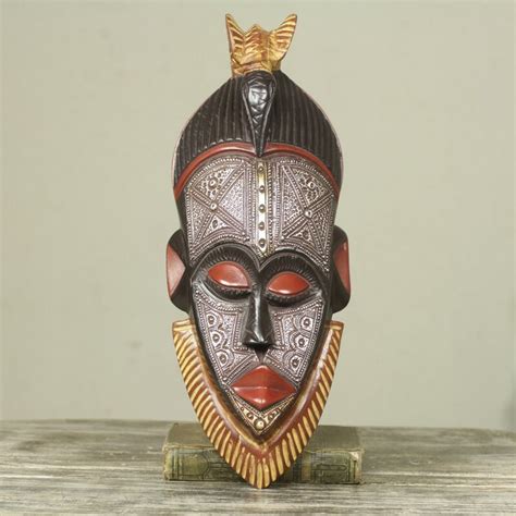 Novica Embossed African Mask Wall Décor Wayfair
