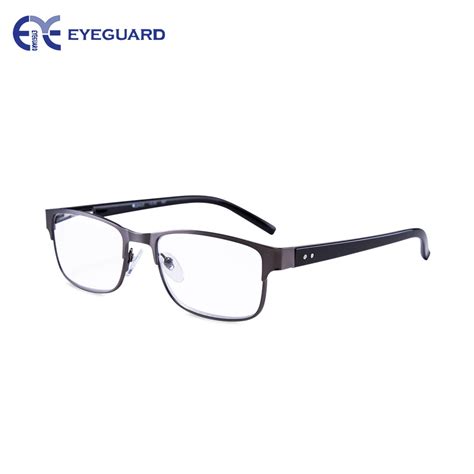 eyeguard readers metal deluxe high quality rectangular reading glasses for men in men s reading