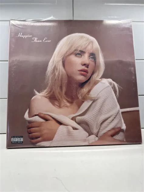 Billie Eilish Happier Than Ever 2 Lp New Vinyl Lp Explicit 450