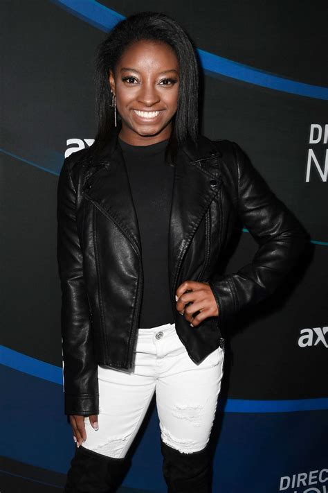 Simone biles is preparing to show the world once again why she's the goat. SIMONE BILES at 2017 Directv Now Super Saturday Night ...